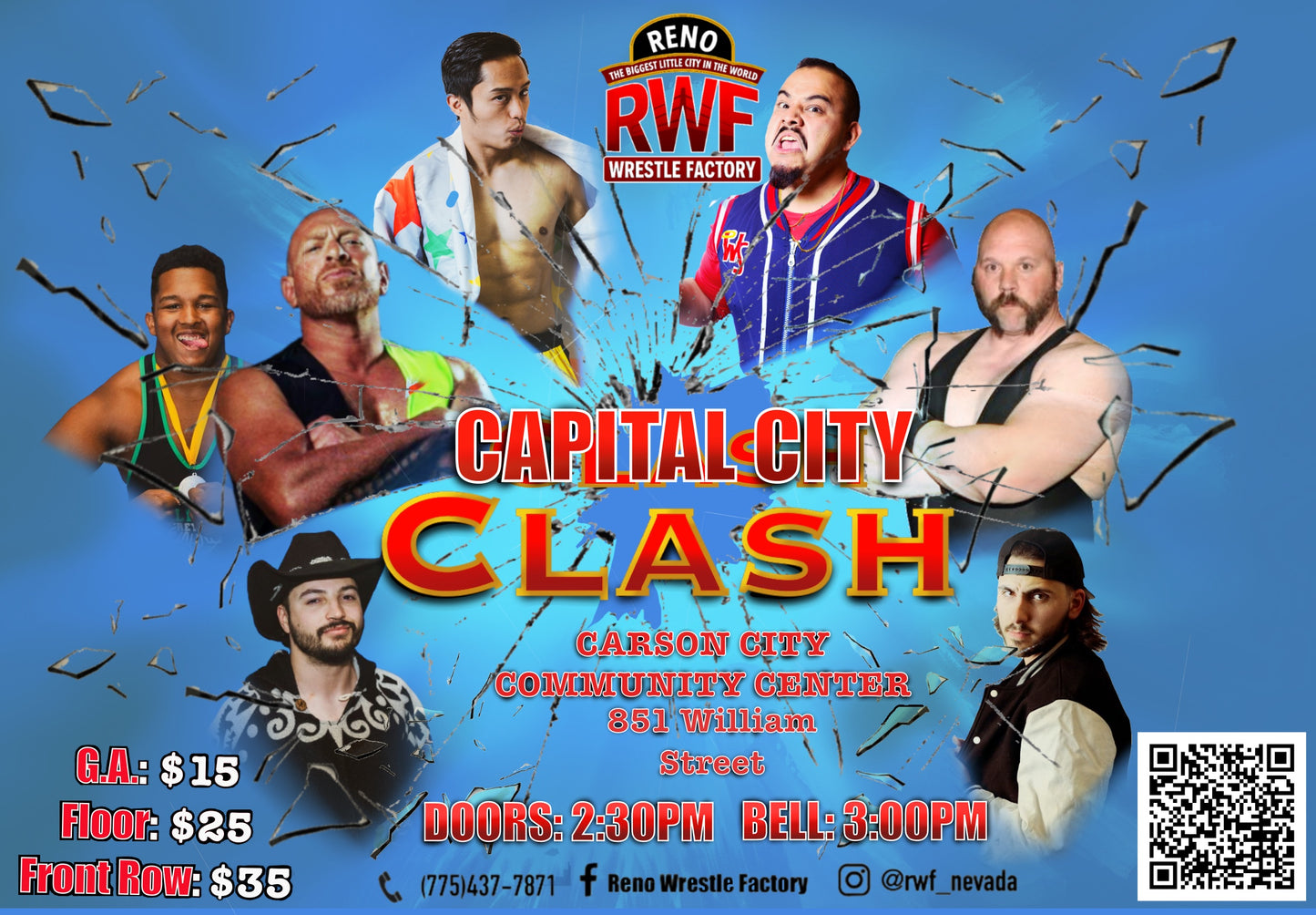 RWF PRESENTS: CAPITAL CITY CLASH